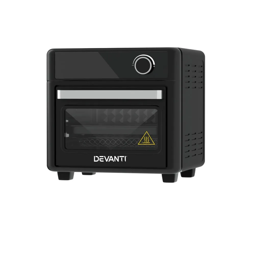 15L Air Fryer Oven, 12 Presets, 1200W, Devanti