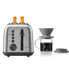 2-Slice Toaster with Coffee Dripper Set - Bundle Offer