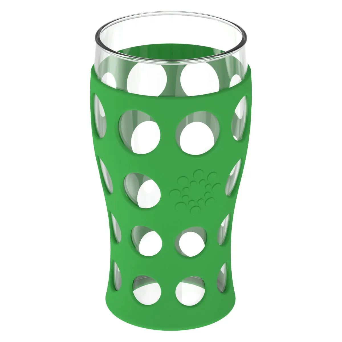 20oz Beverage Glass with Silicone Sleeve -4 Pack