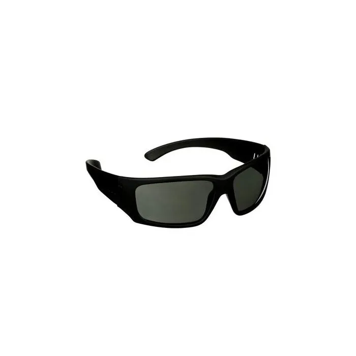 3M MXE1002SGAF-BLK Maxim Elite 1000 Series, Black Frame, Scotchgard Anti-Fog Coating, Gray Lens - Case of 20