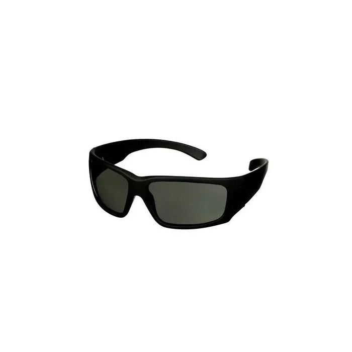 3M MXE1002SGAF-BLK Maxim Elite 1000 Series, Black Frame, Scotchgard Anti-Fog Coating, Gray Lens - Case of 20