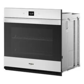 43 Cubic Feet Single Wall Oven With Air Fry When Connected - White