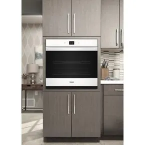 43 Cubic Feet Single Wall Oven With Air Fry When Connected - White