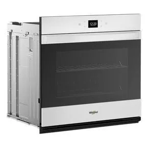 43 Cubic Feet Single Wall Oven With Air Fry When Connected - White