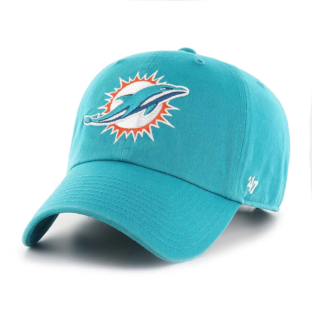 '47 Brand Men's NFL Miami Dolphins Clean-Up Cap