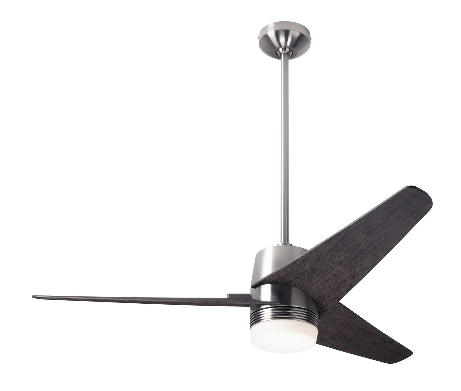 48" Ceiling Fan from the Velo DC Collection in Bright Nickel Finish by Modern Fan Co