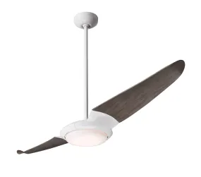 56" Ceiling Fan from the IC/Air2 Collection in Gloss White Finish by Modern Fan Co