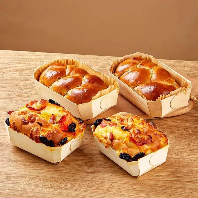 5Pcs Wooden Cake Mold.