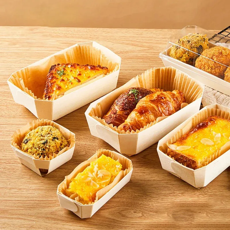 5Pcs Wooden Cake Mold.