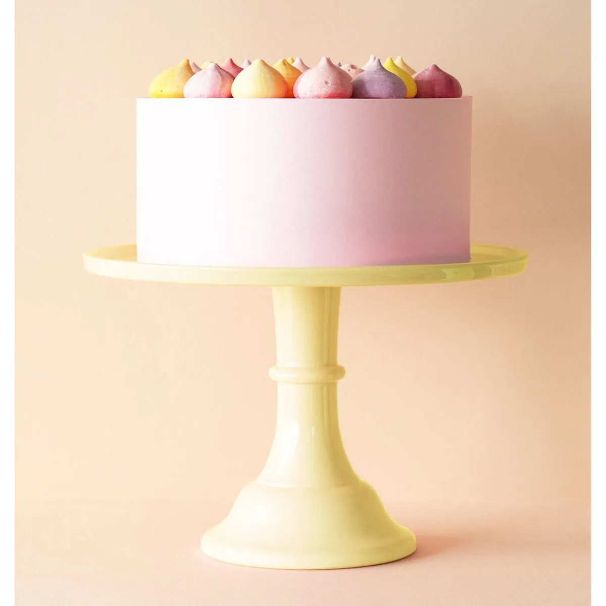 A Little Lovely Company Cake Stand: Large - Yellow