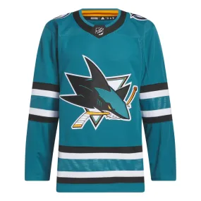 adidas NHL San Jose Sharks Authentic Primegreen NEW Home Jersey