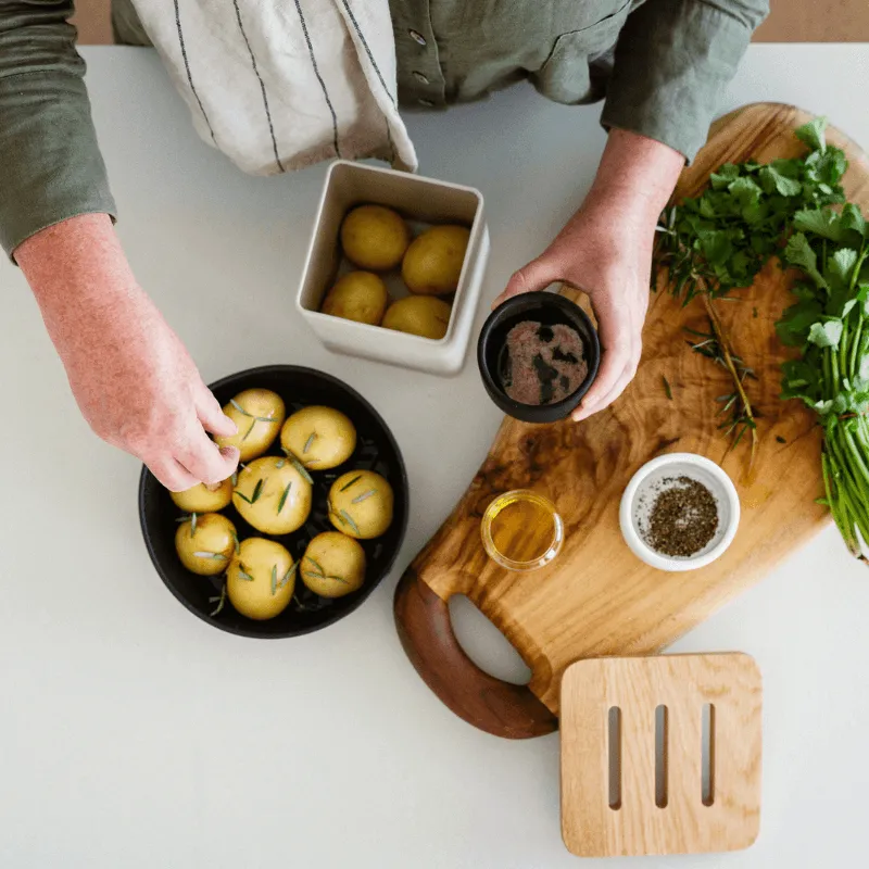 Air Fryer Bowl Round - Set of 2