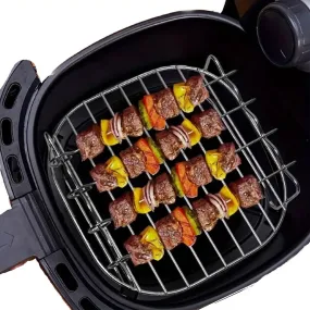 Air Fryer Rack With 4 Skewer 2 Sizes