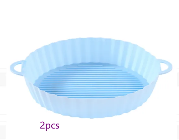 Air Fryer Tray Silicone Kitchen Supplies AirFryer Silicone Pot Grill Pan Accessories Disposable Paper Liner