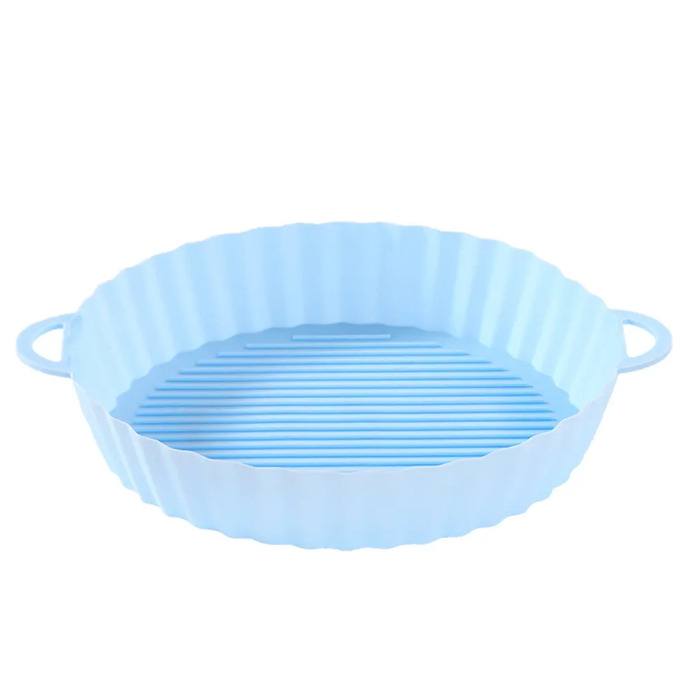 Air Fryer Tray Silicone Kitchen Supplies AirFryer Silicone Pot Grill Pan Accessories Disposable Paper Liner