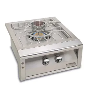 Alfresco 24-Inch in Stainless Steel Versa Power Cooker - Natural Gas