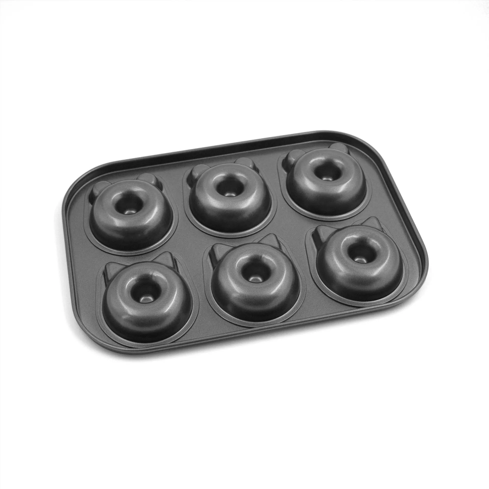 ALKO 6-cup non-stick Doughnut Animal Head Baking Tray