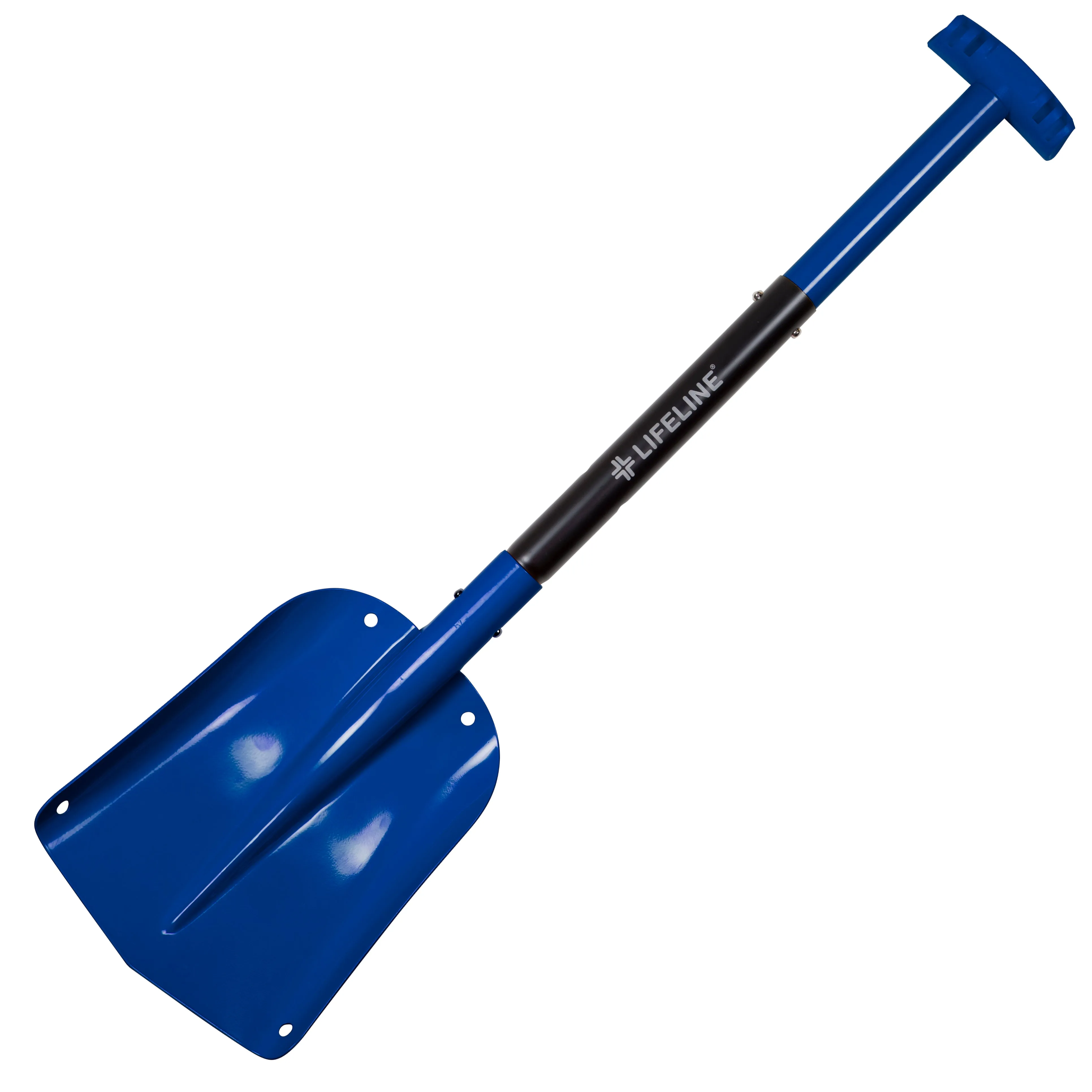 Aluminum Utility Shovel - Blue/Black