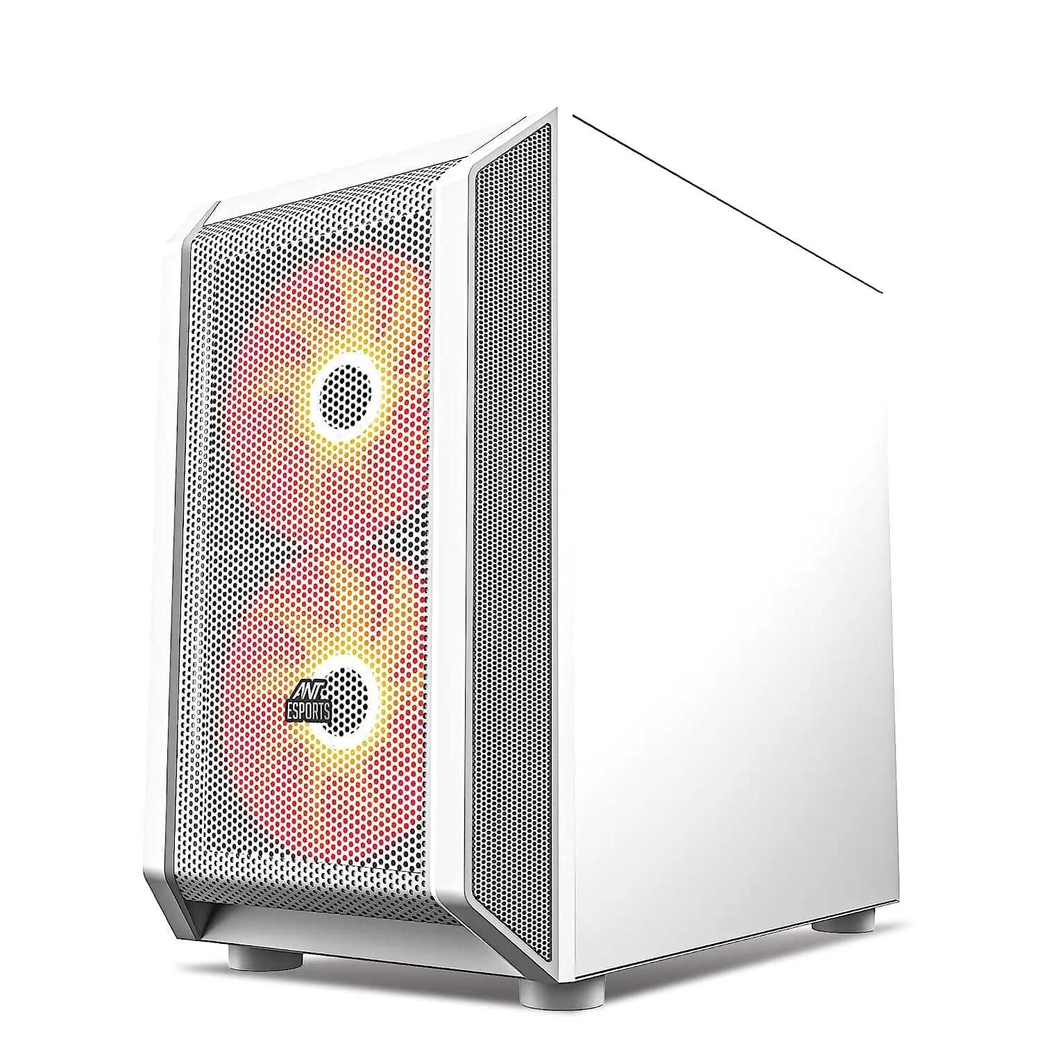 ANT ESPORTS 200 AIR MINI-TOWER M-ATX CABINET WHITE