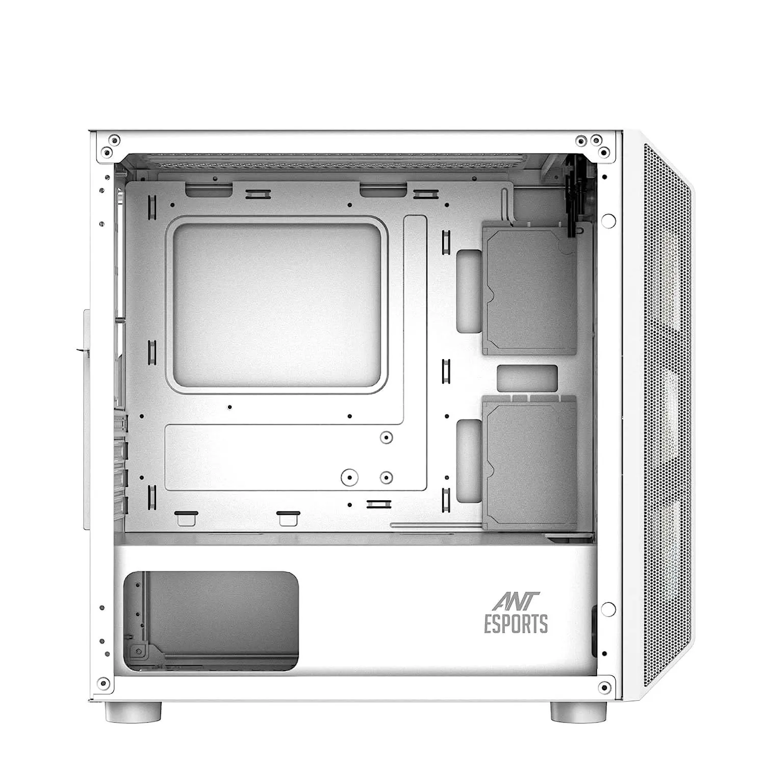 ANT ESPORTS 200 AIR MINI-TOWER M-ATX CABINET WHITE