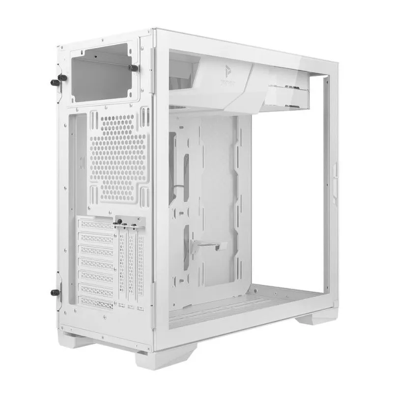 Antec P120 Crystal White Tempered Glass Side/Front Atx Gaming Chassis White