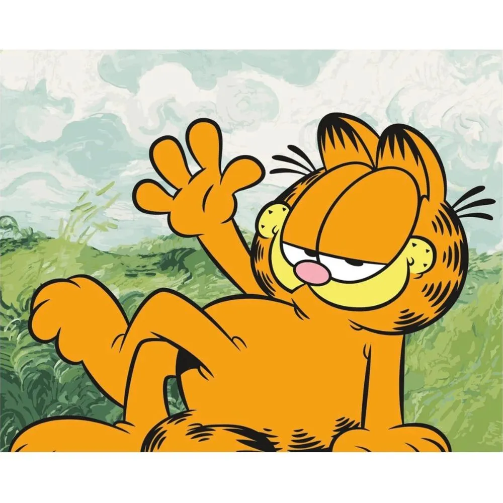 Art by Number Garfield