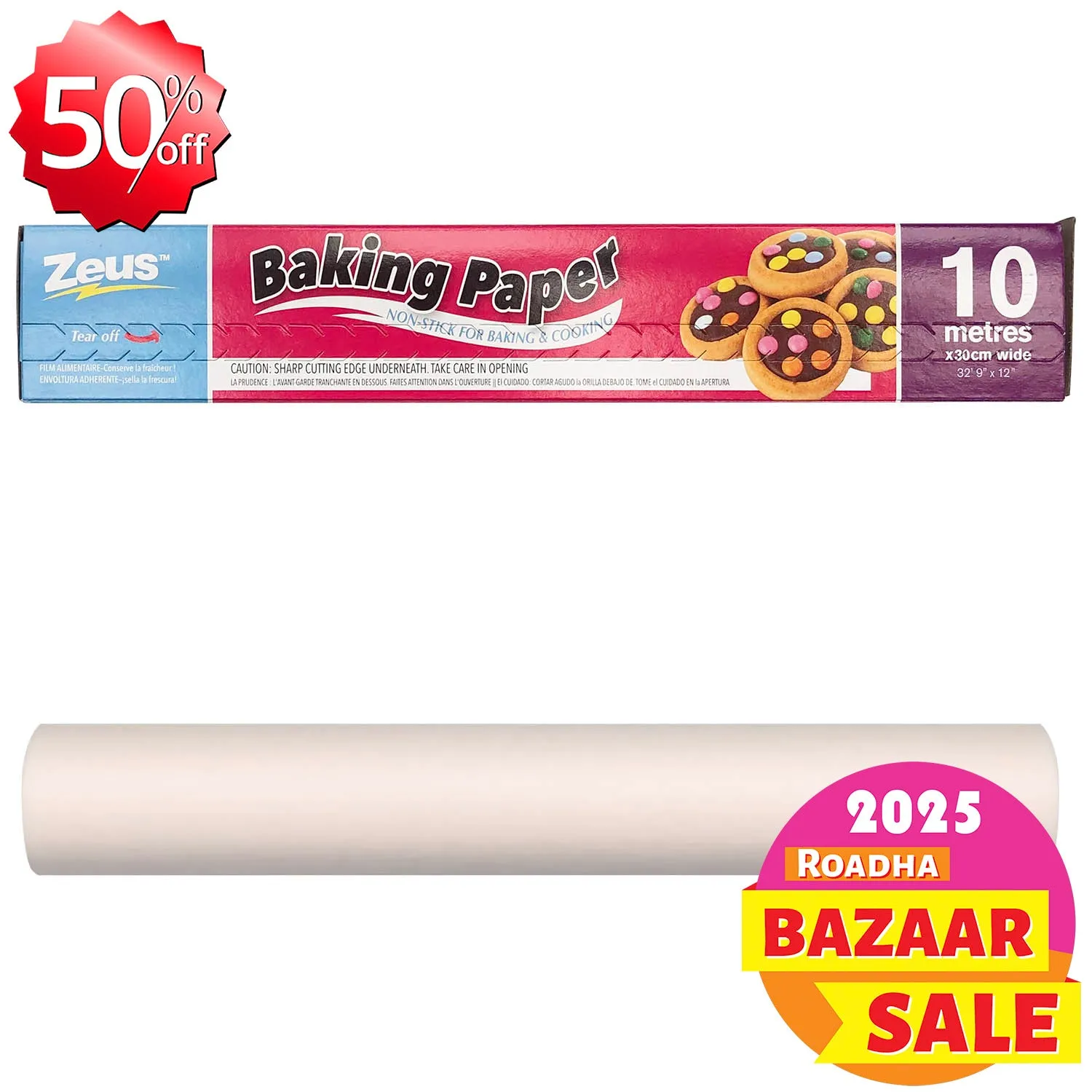 Baking Paper (30cm x 10m)