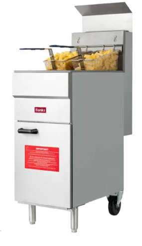 Banks GF30 Twin Basket Gas Fryer