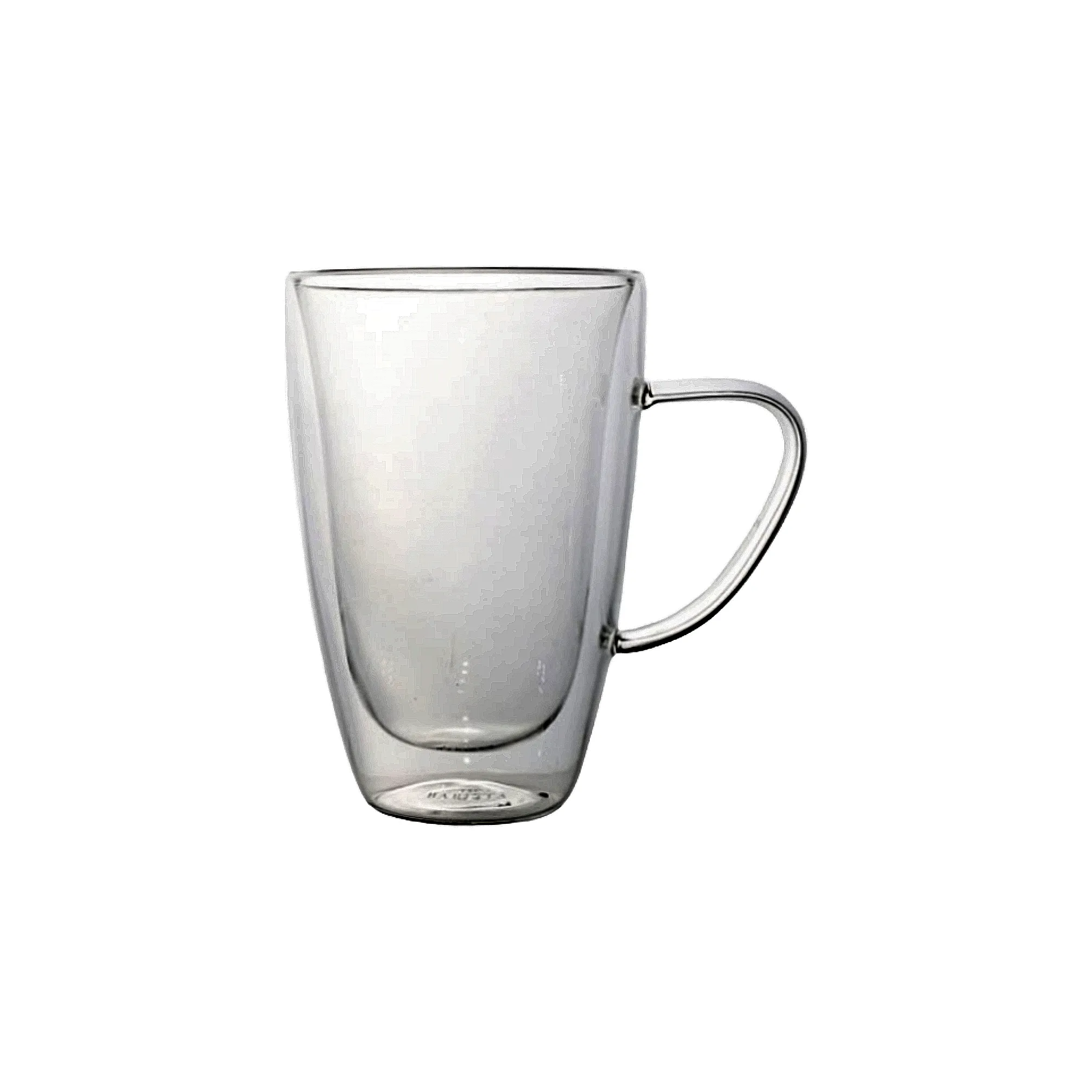 Barista Borosilicate Double Wall Café Latte Coffee Mug 330ml 2pc 11403