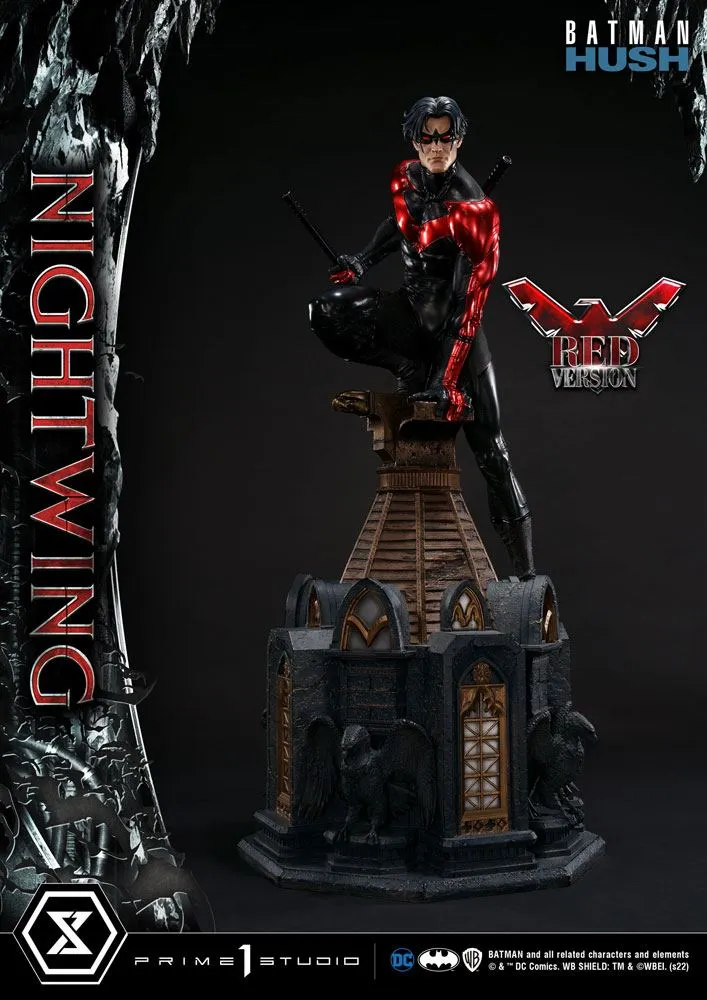 Batman Hush Statue Nightwing Red Version 87 Cm