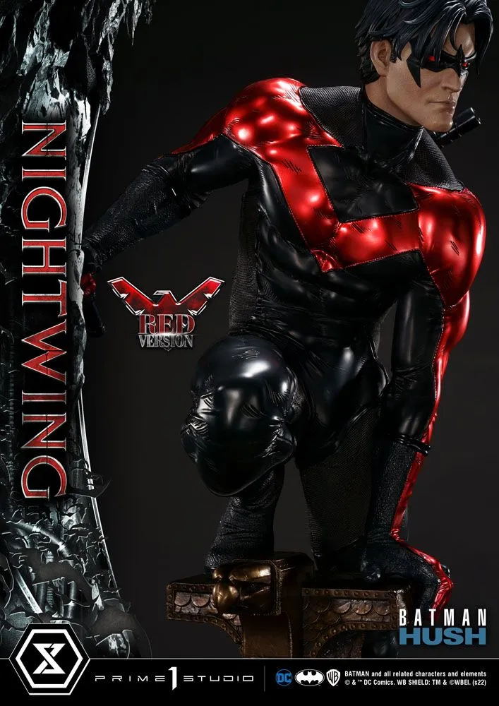 Batman Hush Statue Nightwing Red Version 87 Cm