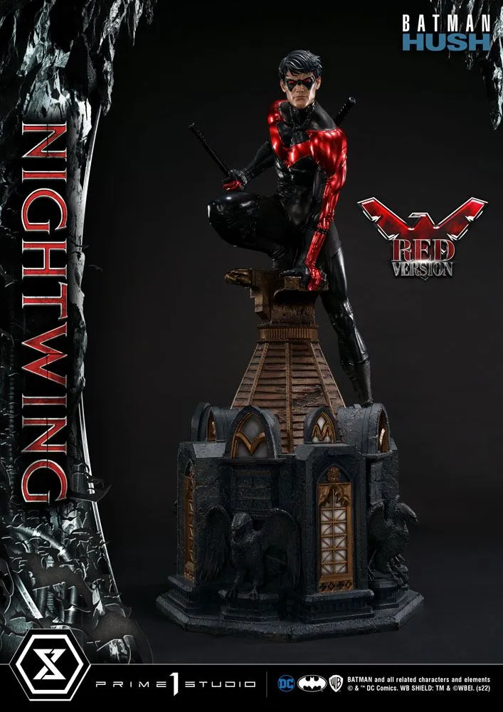 Batman Hush Statue Nightwing Red Version 87 Cm