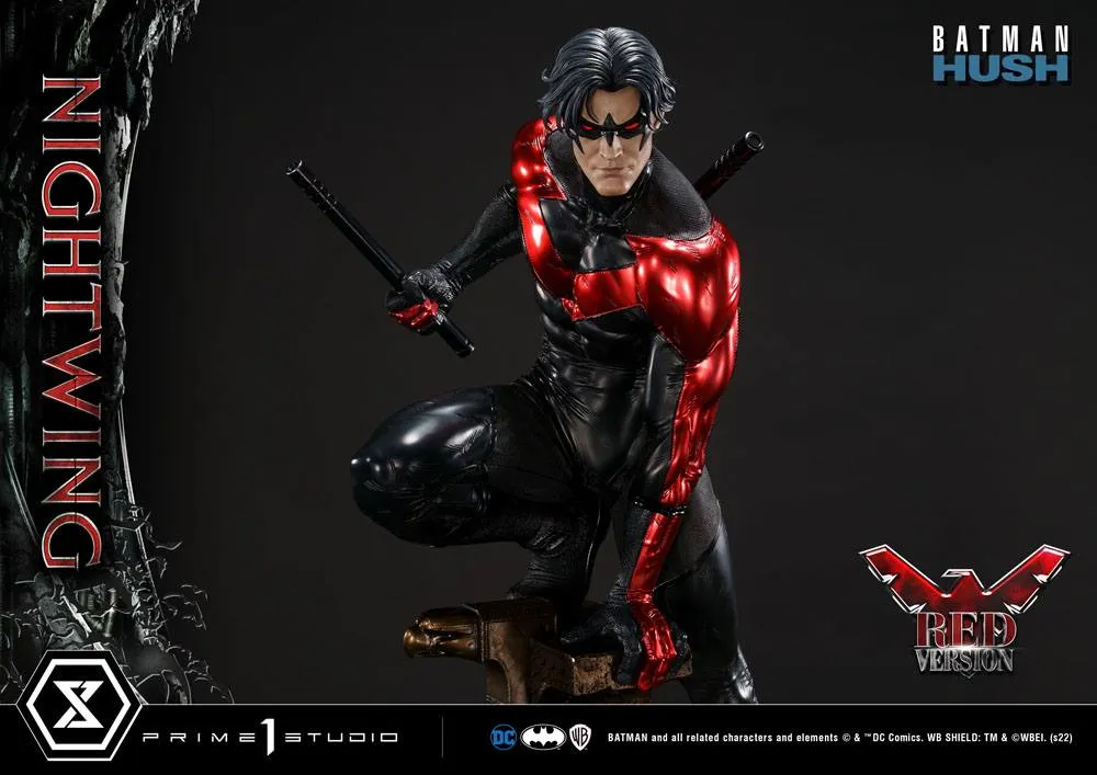 Batman Hush Statue Nightwing Red Version 87 Cm