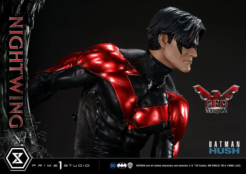 Batman Hush Statue Nightwing Red Version 87 Cm