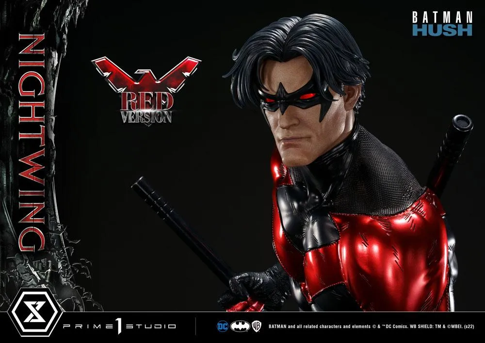 Batman Hush Statue Nightwing Red Version 87 Cm