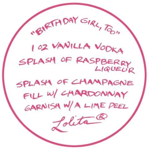 Birthday Girl, Too Wine Glass by Lolita®