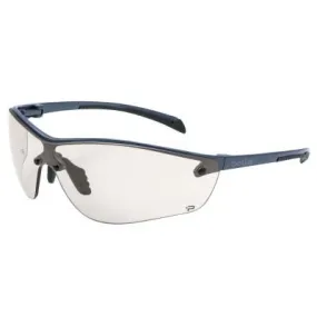 Bolle SILIUM  Series Safety Glasses, CSP Lens, Platinum Anti-Fog/Anti-Scratch, 40239