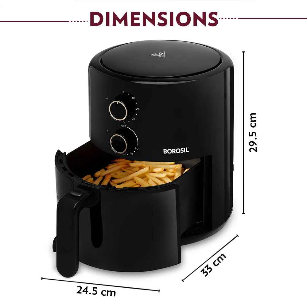 Borosil Best Air Fryer, 3.5 L