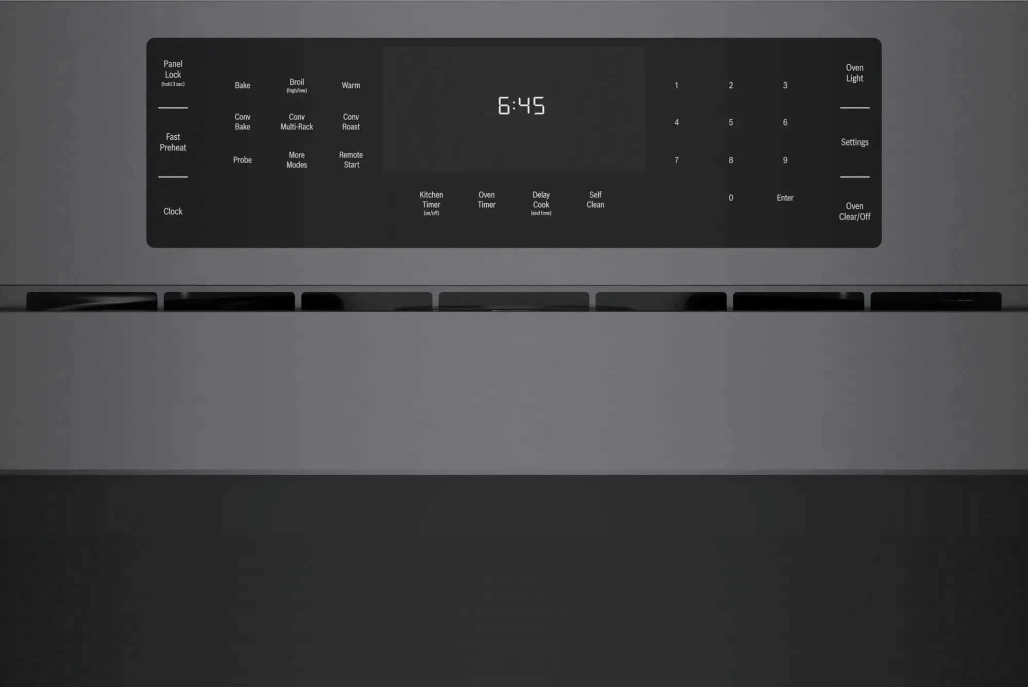 Bosch - 4.6 cu. ft Single Wall Oven in Black Stainless - HBL8444LUC