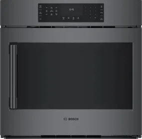 Bosch - 4.6 cu. ft Single Wall Oven in Black Stainless - HBL8444RUC