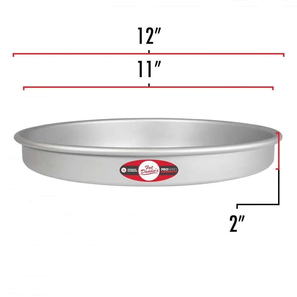 Cake Pan 11x2 Fixed Bottom