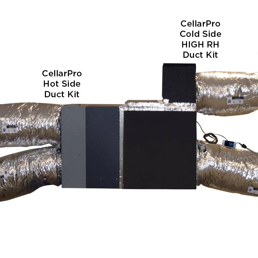 CellarPro VS/Split Duct KIT (Cold Side) HIGH RH #7426