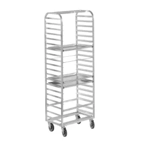 Channel 20 Tier Side Load Sheet Pan Rack with 3" Spacing, 28.5" x 18" x 70"