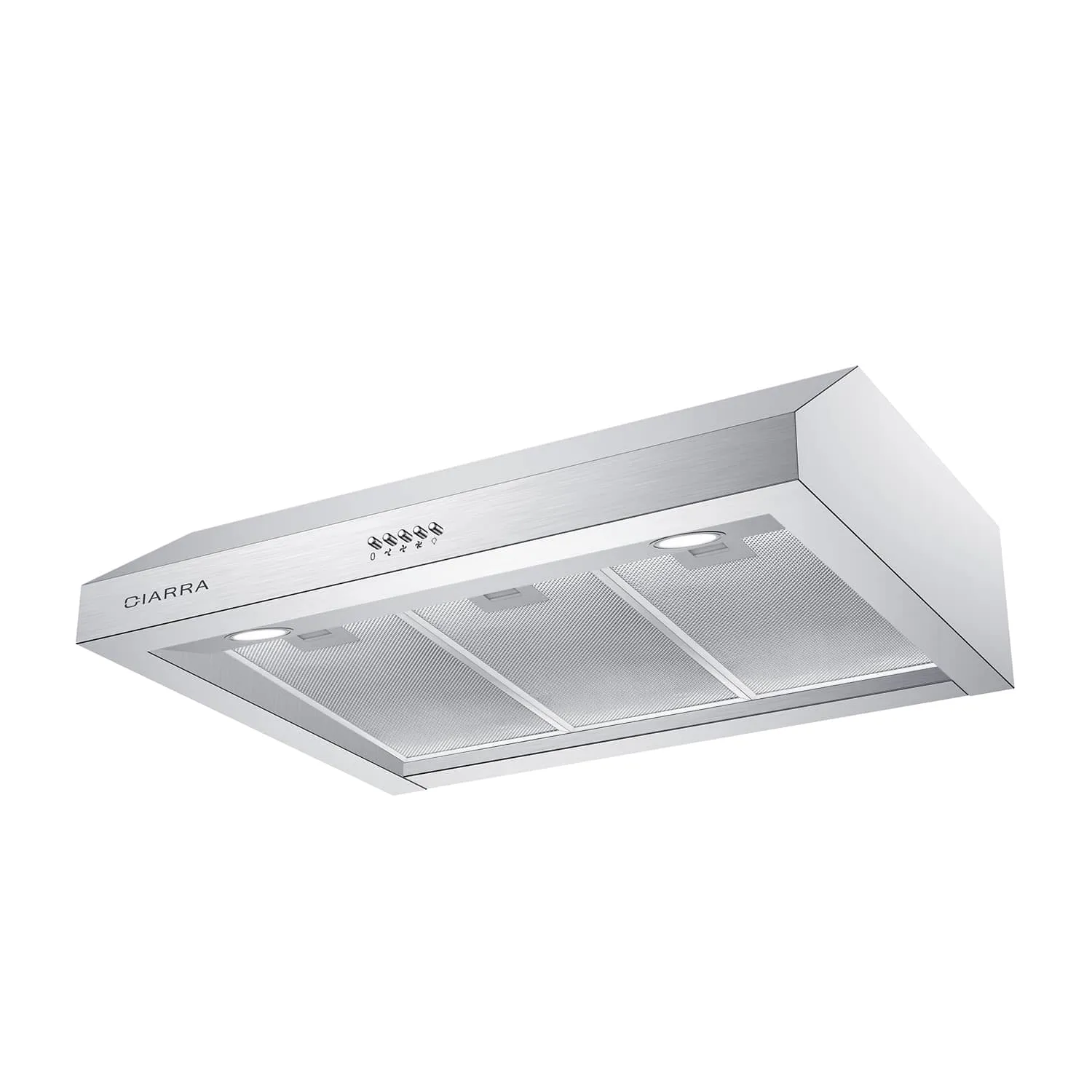 CIARRA 30 Inch Under Cabinet Range Hood CAS75908A-OW