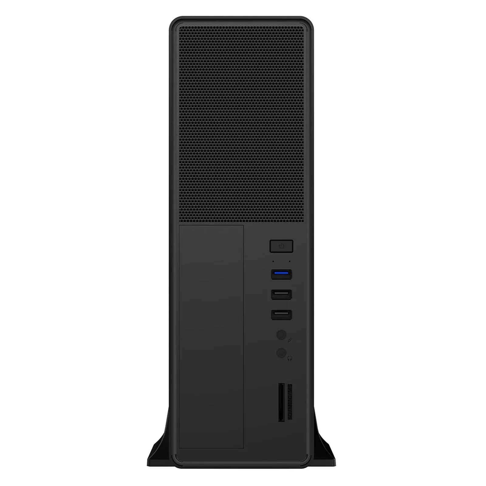 CiT S014B Micro ATX 2 x USB 2.0 / 1 x USB 3.0 Slimline Black Case with 300W PSU