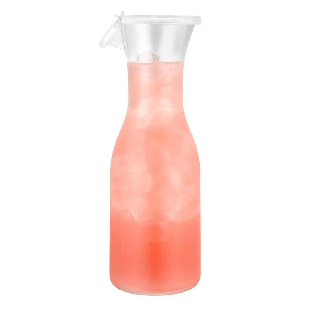 Clear Carafe with Lid, 40oz