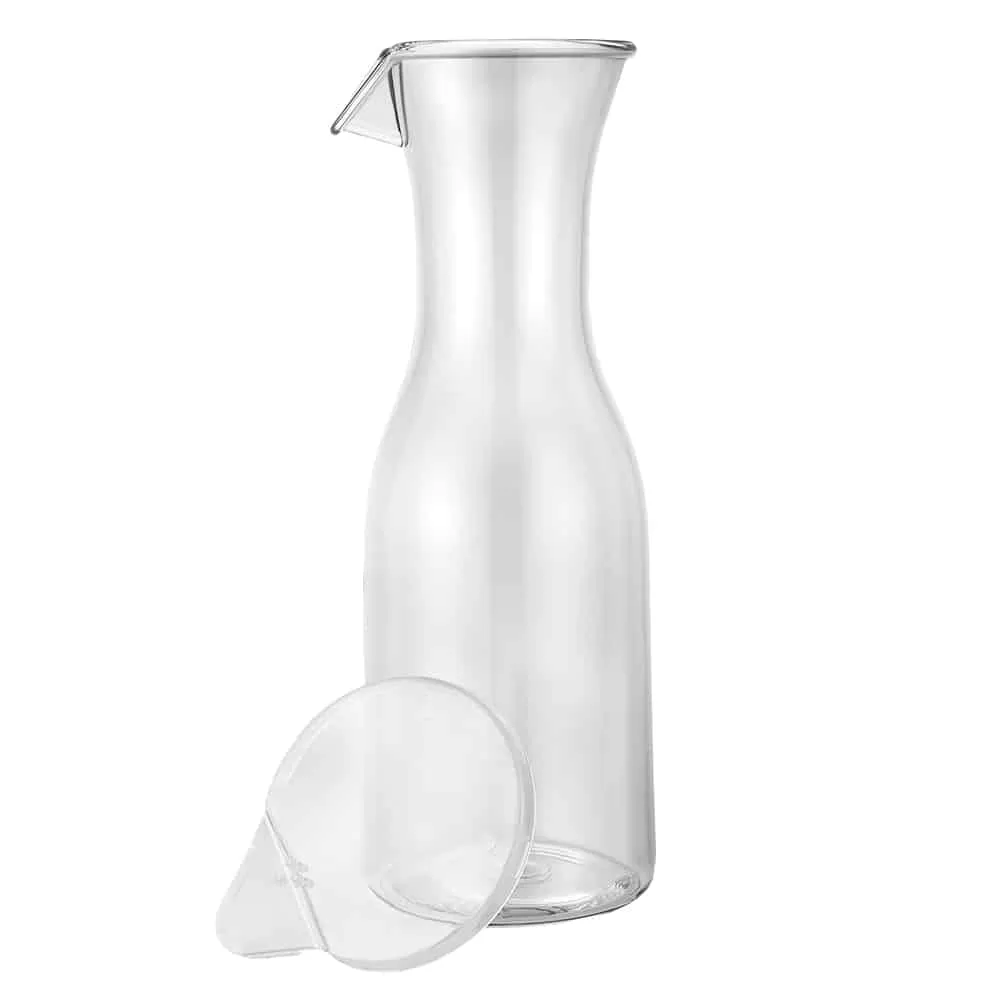 Clear Carafe with Lid, 40oz