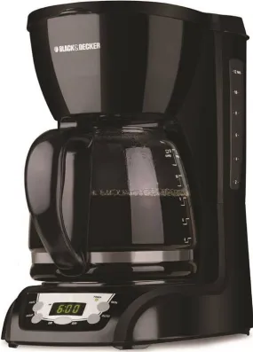 Coffee Maker Prog Blk 12cup