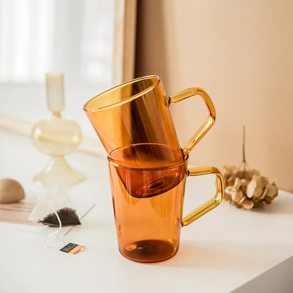 Color Glass Mugs