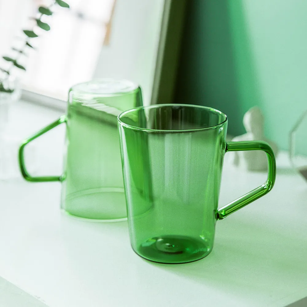 Color Glass Mugs